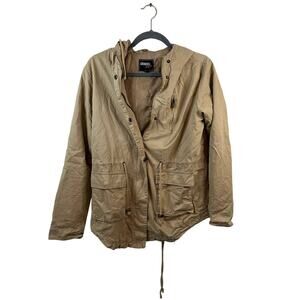 Star Style Beige Utility Women's Jacket Size Large